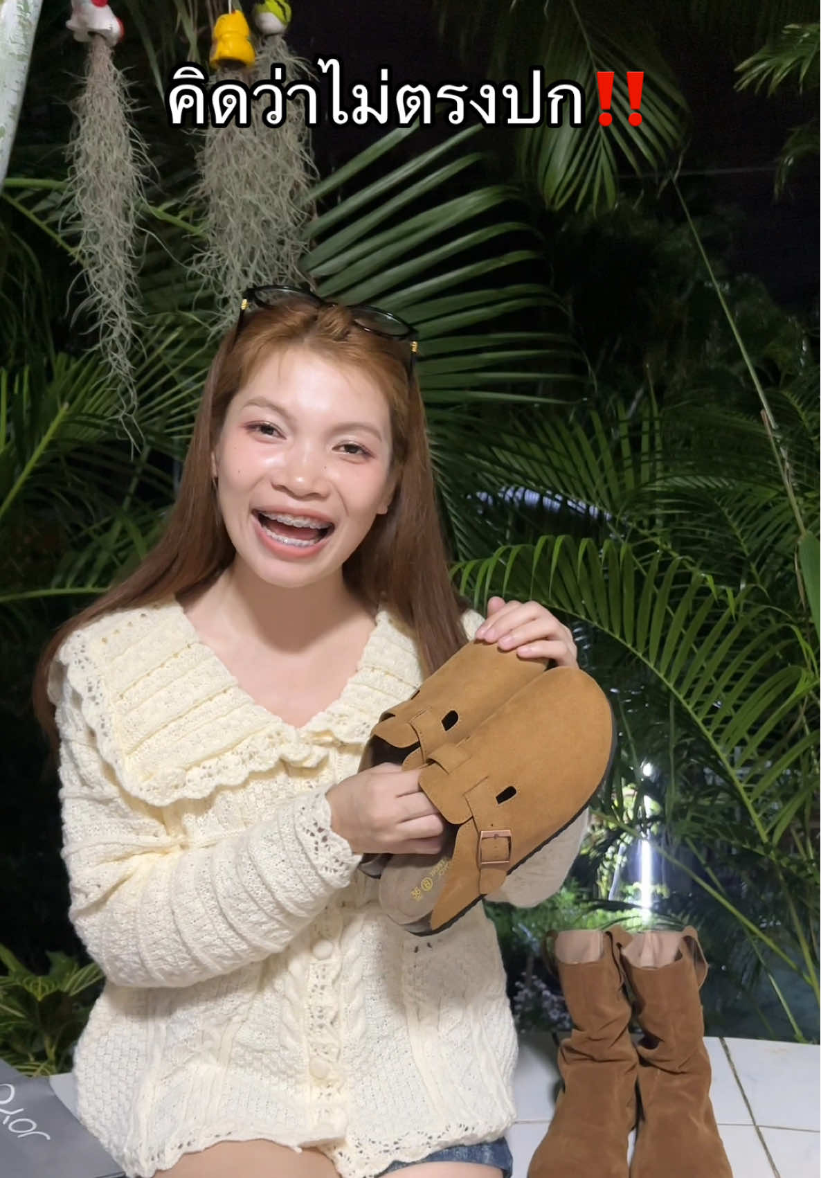 สีสวยทรงสวย ตรงปก 🧺👞#รองเท้า #รองเท้าแฟชั่น #รองเท้าหนังกลับ #รองเท้าผู้หญิง #รองเท้าแตะหัวปิด 