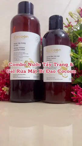 🛒Combo Bí Đao chăm sóc làn da dầu mụn✅ #chamsocda #nuoctaytrang #suaruamat #cocoon #cocoonvietnam 