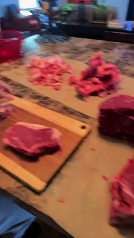 This is how we do it buy it when it’s on sale in big bulk and butcher it yourself #Beef #Meat #Carnivore #AnimalBase