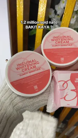 mabisa ito sa mga maiitim na bahagi ng katawan #inguinal #inguinalwhiteningcream #whiteningcream #clarity #clarityessentials 