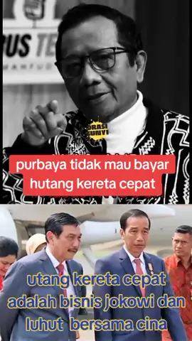 hutang kereta cepat whoosh #kai #keretacepat #purbaya #luhut #jokowi
