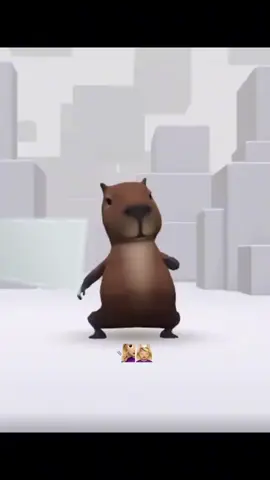 #capibara bailando💁🏻‍♀