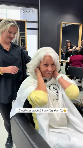 The biggest proof of what we do is in the smiles. 🤎 Every stop on our pop-up tour brings women the chance to try on different lengths, colors, and volume options with the guidance of a stylist. They leave with their brand-new hair cut and styled the same day, but what matters most is how they feel walking out the door: lighter, happier, and more confident. That joy is why our tour exists. 🌸 Reserve your spot for our upcoming pop-up tour through the link in bio. 💬 Don't forget to drop your city in the comments! We're always adding locations to our pop-up salon schedule! #TheLaurenAshtynCollection #PopUpSalon #HairConfidence #TopperTransformation #LuxuryHairToppers #ThinningHairSolutions #RealHairRealResults #HairJourney