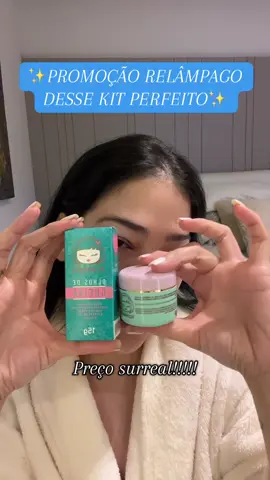 Kit pele de porcelana e olhos de gueixa da Kokeshi @KOKESHI COSMETICOS #peleporcelana #pelesaudavel #skincare #tiktokshop 