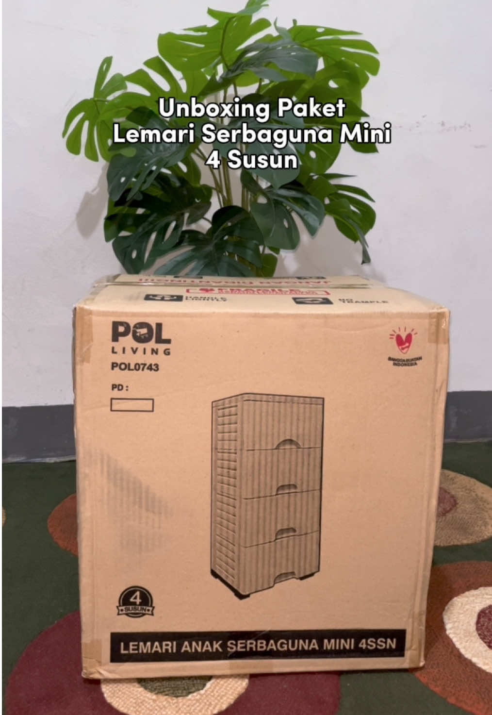 Rekomendasi lemari mini serbaguna 😍 #lemariserbaguna #lemarianak #lemariplastik #homeliving #fyp 