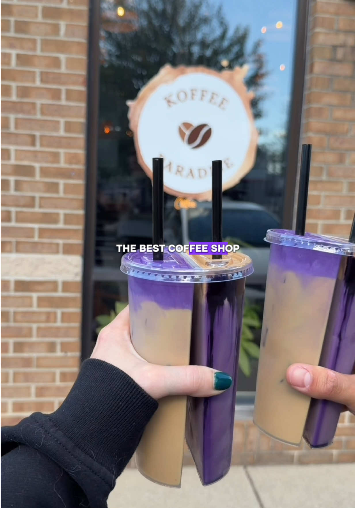 The best (k)offee shop in Columbus is now offering twinzillas so you can try any two iced or frozen beverages for $10!! ☕️🧋🥛 Today, I tried my two favorite drinks—the paradise cold brew with ube cloud foam and the ube dalgona latte. Let me know what you try and what is your favorite!! 💜 #columbuscoffee #koffeeparadise #filipinocoffee #ube #coffeetok @koffee_paradise614 