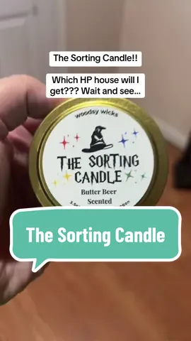 Which house will you get??? @Woodsy Wicks #sortingcandle #harrypotter #ravenclaw #harrypottertiktok #sortinghat 