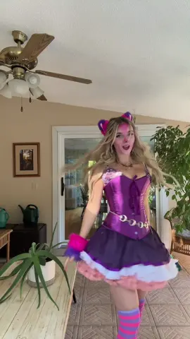Cheshire cat✨ #aliceinwonderland #cheshirecat #halloweencostume 