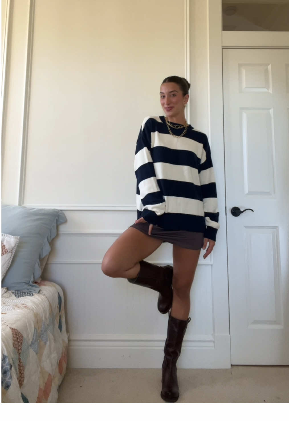 little outfit change with this skirt it’s just so cute