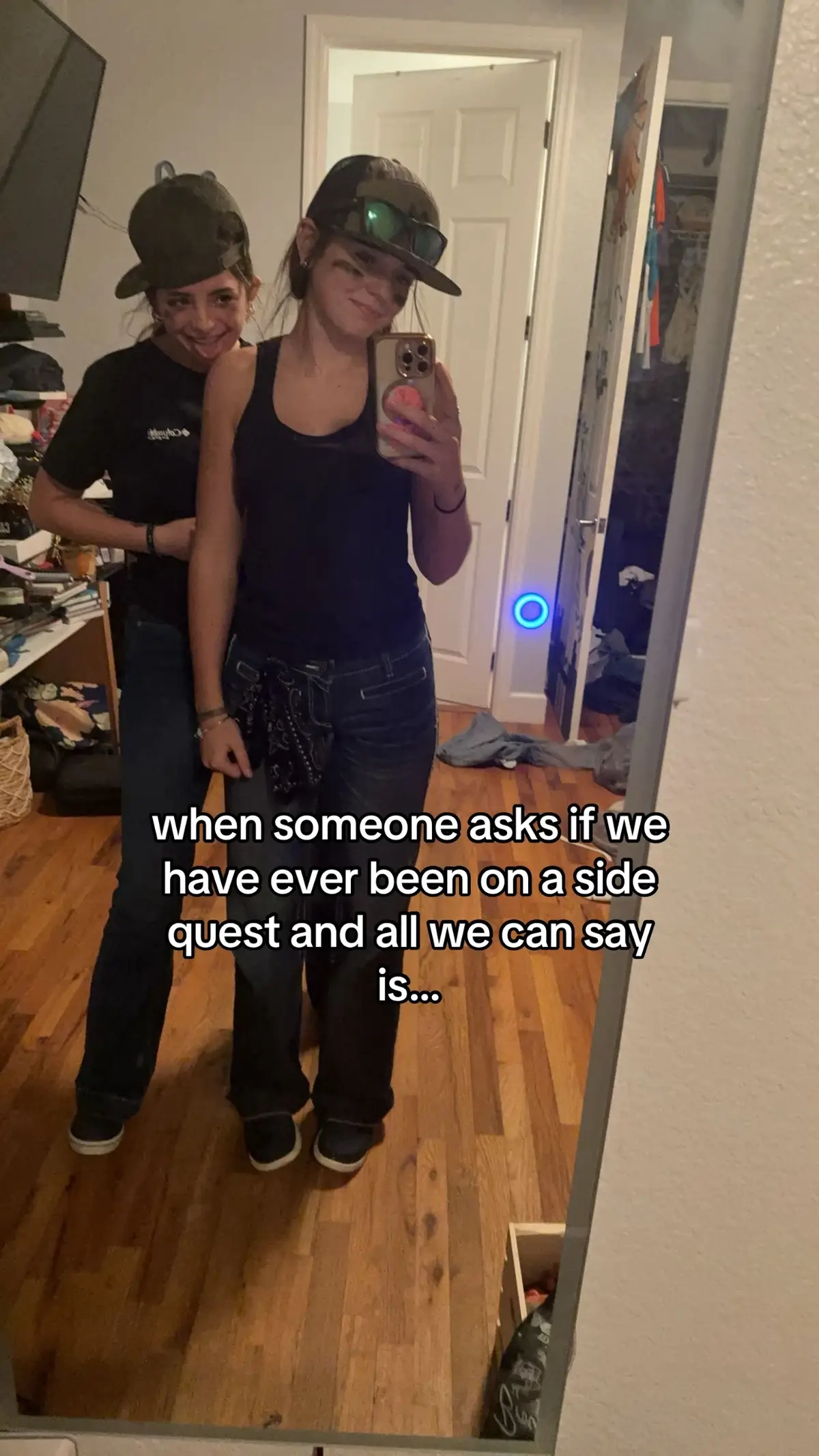 fake bodies went hard #fyp #relatable #funny #sidequest @liv 🦶 