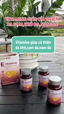 Vitamine giúp cải thiện da khô,sạm da,nám da #xh #lamdep #vitamine #depda #minda 