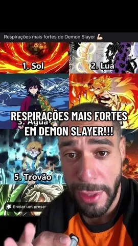 RESPIRAÇÕES MAIS FORTES EM DEMON SLAYER!!!