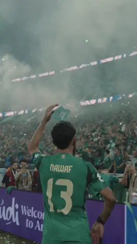 يا سعودي ماشاء الله 🤩💚 #مع_الأخضر_قدام  #المنتخب_السعودي 