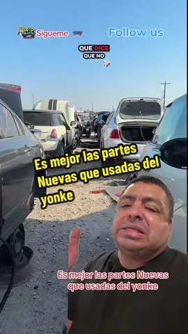 Es mejor las partes Nuevas que usadas del yonke #creatorsearchinsights #yonke #repuestos #partes #car   