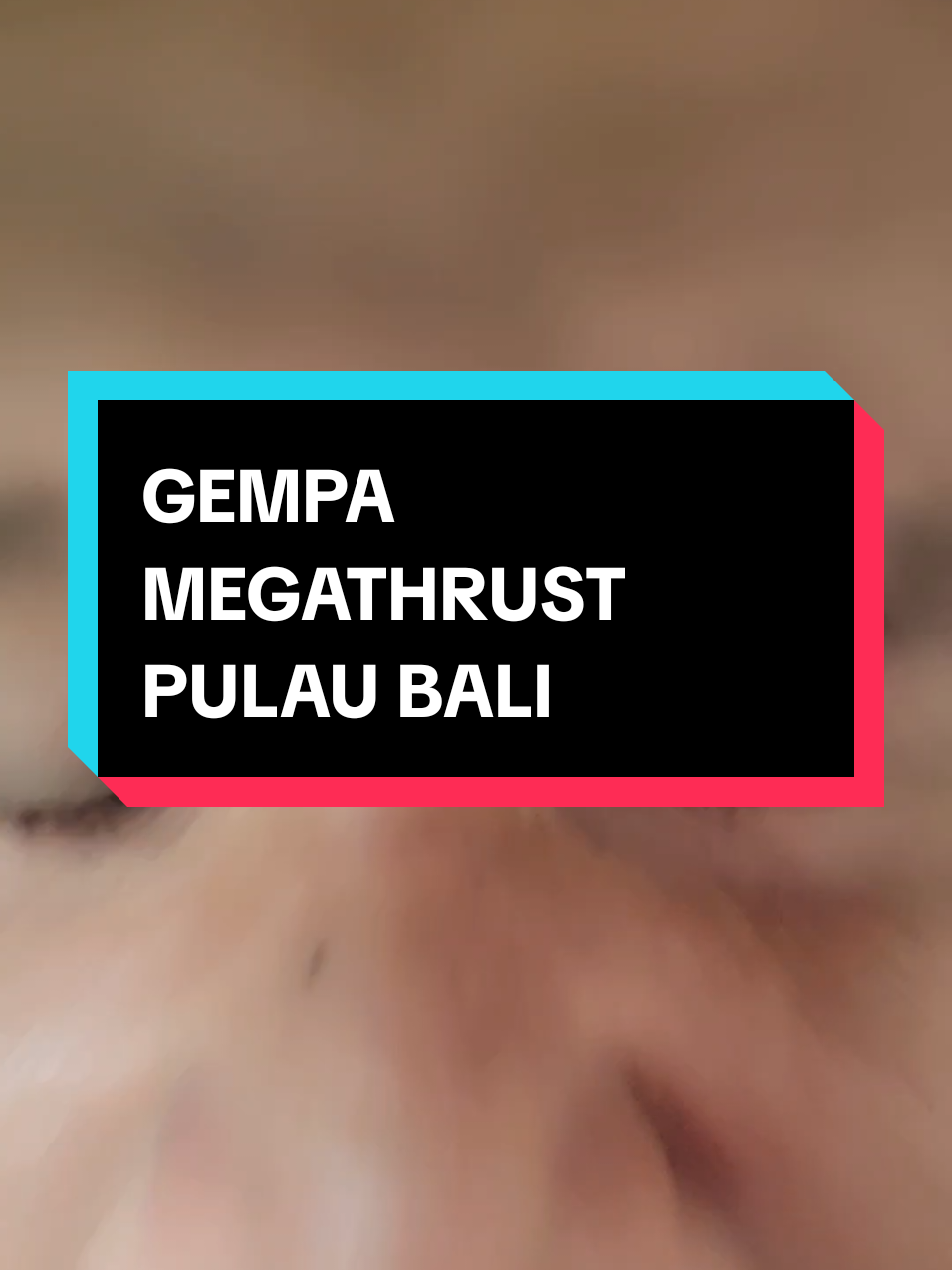 RESIKO GEMPA BALI #gempa #bali #kuta #indonesia🇮🇩 #megatrust 