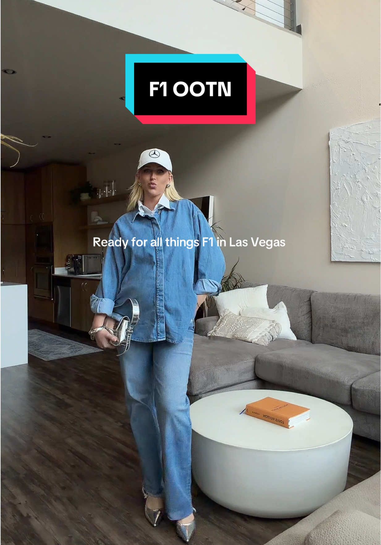 F1 season in Las Vegas 🏎️ #f1ootd #mercadesoutfit #formula1lasvegas #grandprixoutfits 