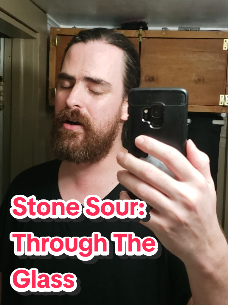 Acapella Covers Day 1: Stone Sour - Through The Glass  #acapella #alttok #BookTok  #singer #stonesour 