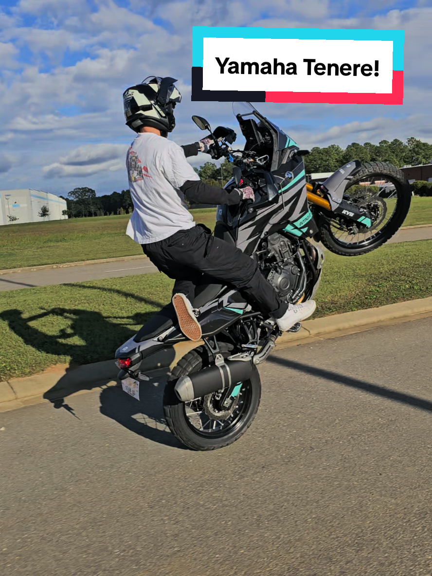 New bike! #tenere #yamahatenere700 #adventurebikes #cp2 