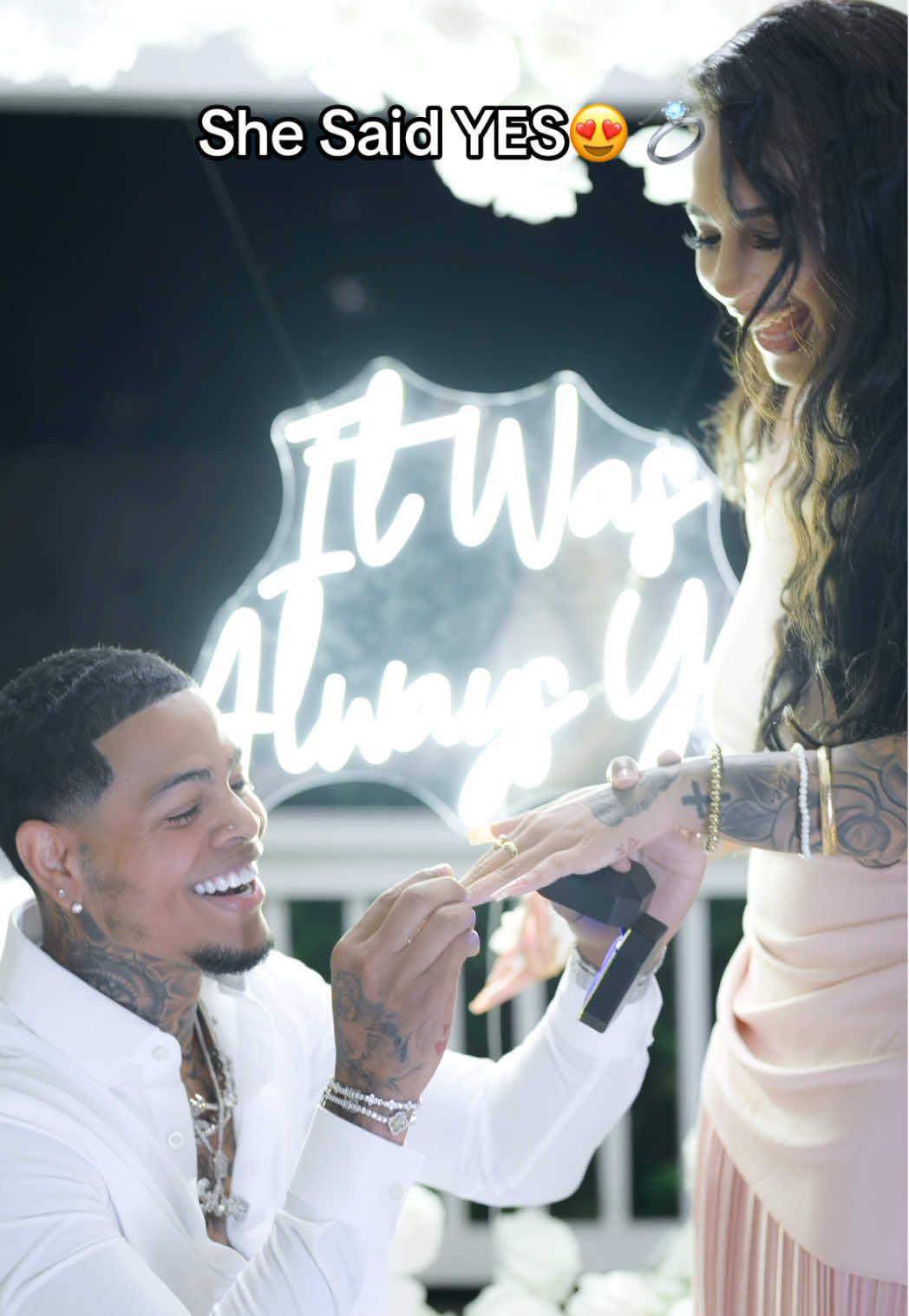 It’s Been A Long On / Off Journey! A lot Of Growing , A lot Of Learning And A lot Of Building. But One Thing I Always Knew Was Asking You To Be My Girlfriend As Teenagers Was Going To Turn Into Me Asking You To Be My Wife One Day! ITS ALWAYS BEEN YOU! @yubihonest    #fyp #foryou #foryoupage 