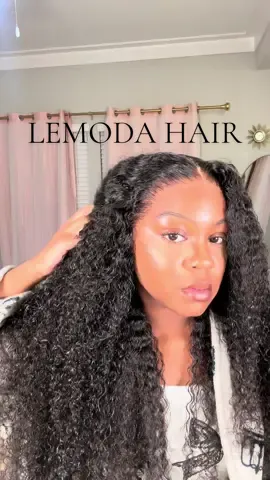 Ouuuuu I love this wig 😩 @Lemoda Hair Shop #hdlace #burmesecurly #wiginstall #wigsforblackwomen #lemodahair 