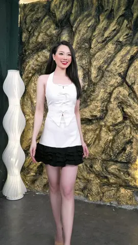 Chị hàng xóm nói em mặc sét mày đẹp quá! #chôtdep0906586255 #Damthietkecone #dambody #set 