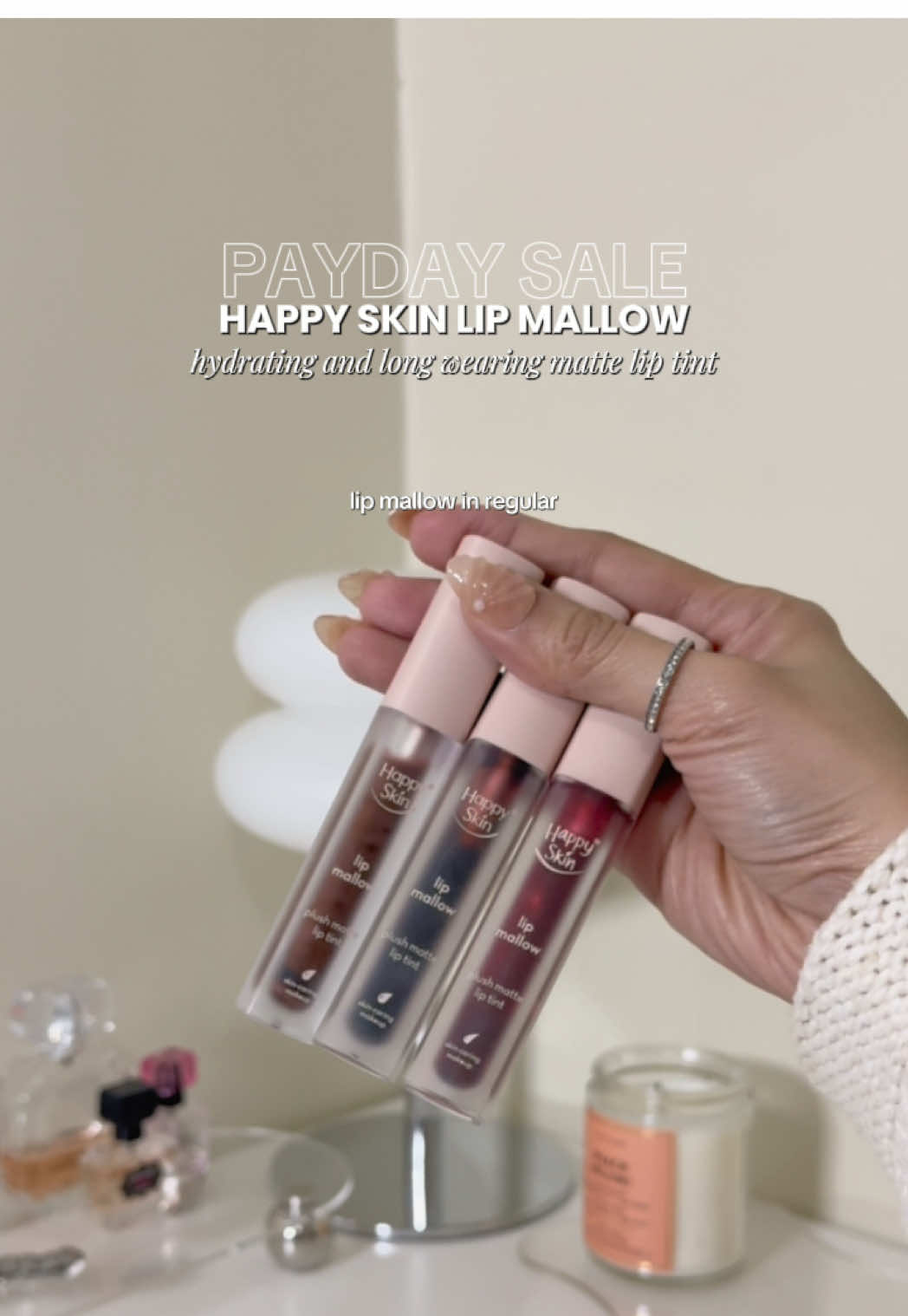 PAYDAY SALE 💕 Our fave Lip Mallow Lip Tint on @happyskinphil is on SUPER SALE TODAY ✨ #happyskin #lipmallow #liptint #fyp #creatorsearchinsights 