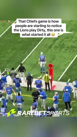 That Chiefs game is how people are starting to notice the Lions play Dirty, this one is what started it all 😳 #detroitlions #nfl #fyp 