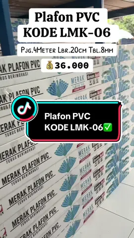 𝙿𝚕𝚊𝚟𝚘𝚗 𝙿𝚅𝙲 𝚔𝚘𝚍𝚎 LMK-06 (𝙿𝚊𝚗𝚓𝚊𝚗𝚐 𝟺𝙼𝚎𝚝𝚎𝚛 - 𝙻𝚎𝚋𝚊𝚛 𝟸𝟶𝙲𝚖 - 𝚃𝚎𝚋𝚊𝚕𝟾𝚖𝚖) 𝙷𝚊𝚛𝚐𝚊 𝚂𝚊𝚗𝚐𝚊𝚝  𝚃𝚎𝚛𝚓𝚊𝚗𝚐𝚔𝚊𝚞 𝚂𝚞𝚍𝚊𝚑 𝙱𝚒𝚜𝚊 𝙱𝚒𝚔𝚒𝚗 𝚁𝚞𝚖𝚊𝚑𝚖𝚞 𝙼𝚊𝚔𝚒𝚗 𝙲𝚊𝚔𝚎𝚙 😁👌 𝚄𝚗𝚝𝚞𝚔 𝙾𝚛𝚍𝚎𝚛 𝙱𝚒𝚜𝚊 𝙻𝚊𝚗𝚐𝚜𝚞𝚗𝚐 𝙳𝚊𝚝𝚊𝚗𝚐 𝚔𝚎 𝚃𝚘𝚔𝚘 / 𝙷𝚞𝚋𝚞𝚗𝚐𝚒 𝙽𝚘𝚖𝚘𝚛 𝚢𝚐 𝚊𝚍𝚊 𝚍𝚒 𝙱𝚒𝚘✅ 📍𝙻𝚘𝚔𝚊𝚜𝚒 : 𝙹𝚕.𝚃𝚛𝚞𝚗𝚘𝚓𝚘𝚢𝚘 𝙳𝚜.𝙱𝚘𝚛𝚘 𝙺𝚎𝚌.𝙺𝚎𝚍𝚞𝚗𝚐𝚠𝚊𝚛𝚞 𝙺𝚊𝚋.𝚃𝚞𝚕𝚞𝚗𝚐𝚊𝚐𝚞𝚗𝚐 (𝙱𝙰𝚁𝙰𝚃 𝚂𝙿𝙱𝚄 𝙱𝙾𝚁𝙾) 𝐍𝐎𝐌𝐎𝐑 𝐀𝐃𝐌𝐈𝐍 𝐇𝐀𝐍𝐘𝐀 𝐘𝐆 𝐓𝐄𝐑𝐓𝐄𝐑𝐀 𝐃𝐈 𝐁𝐈𝐎, 𝐒𝐄𝐋𝐀𝐈𝐍 𝐈𝐓𝐔 𝐁𝐔𝐊𝐀𝐍 𝐘𝐀 𝐁𝐎𝐒𝐒𝐊𝐔 😊🙏 #setiajayapvc  #setiajayapvctulungagung  #plafonpvcmurah  #grosirplafonpvc  #fypシ゚ 