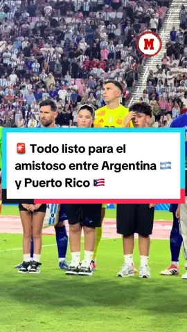 🚨 Todo listo para el amistoso entre Argentina 🇦🇷 y Puerto Rico 🇵🇷  🎥 Manuela Moretta  #seleccionargentina #messi #futbol #TikTokDeportes #tiktokfutbol 