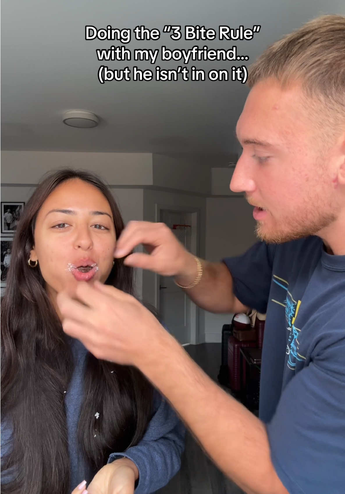 He was absolutely flabbergasted 😭#fyp #couplescomedy #couplescontent #boyfriendreaction #calebnandrea 