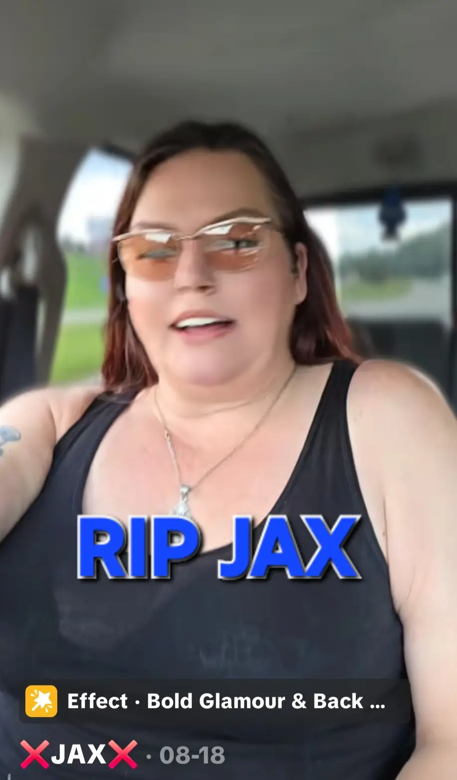 Another Trucker has pulled her last load! Way too many of my friends have gone on! I'll miss your antics Jax! (Diane) #truck #truckerlife #trucker #truckdriver #rip @❌️JAX❌️ 