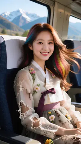 ✨What color of hanbok do you like? 어떤 한복색깔이 좋아해요? ✨ #aigirl #hanbok #koreanbeauty #koreangirl #koreanvibes 