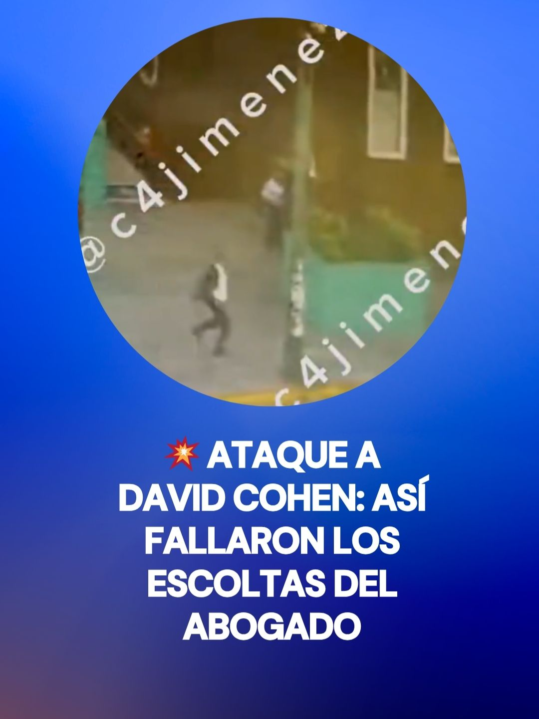 💥 Ataque a David Cohen: video revela cómo fallaron sus escoltas. Dos guardaespaldas de KAUIL GROUP y CUSAEM eran los encargados de protegerlo 🛡️, pero afuera del Poder Judicial no lograron impedir la agresión, y el abogado terminó herido de muerte. #CDMX #Noticias #Ataque