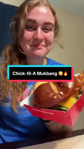 Chick-fil-A never disappoints 😋🔥#mukbang #fyp #FoodTok #Foodie #eatwithme 