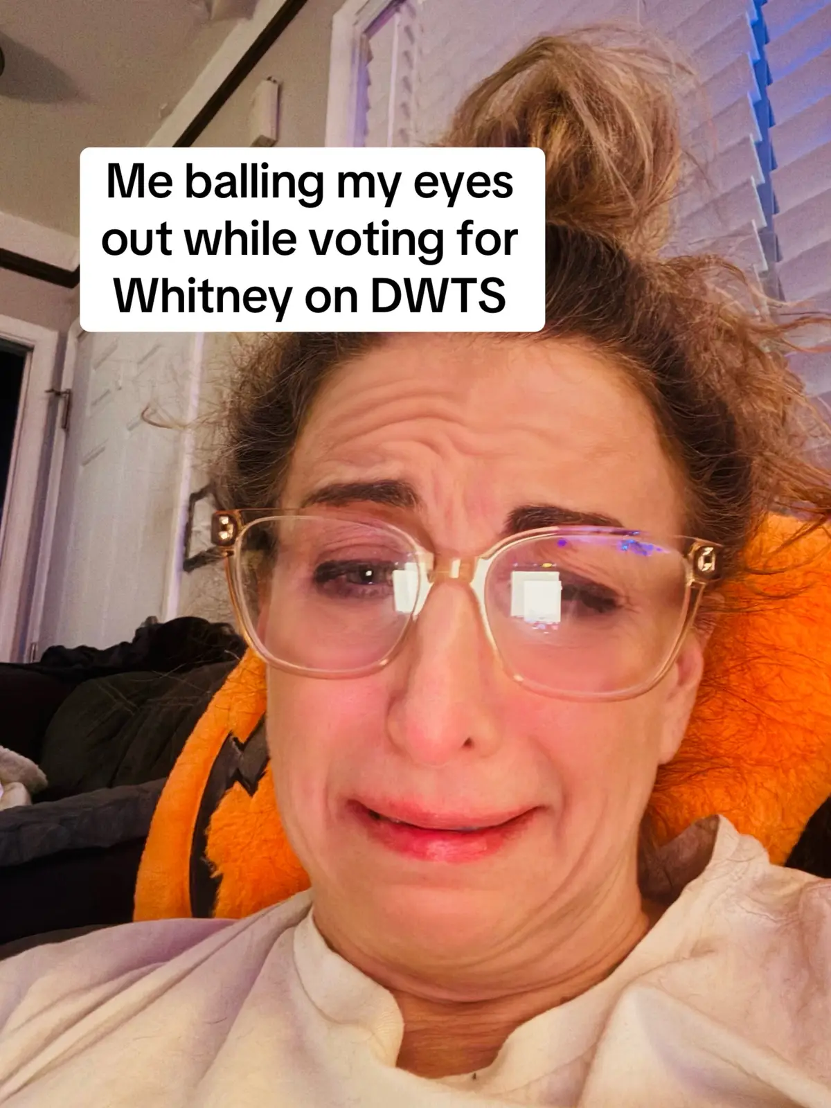 POV : me balling my eyes out while voting for Whitney on dancing with the stars #fyp #DWTS #momtok #secretlivesofmormonwives @Whitney Leavitt 