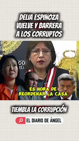 PODER JUDICIAL ORDENA LA REPOSICIÓN DE DELIA ESPINOZA COMO FISCAL DE LA NACIÓN! #noticias #LoÚltimo #fyp #paratii 