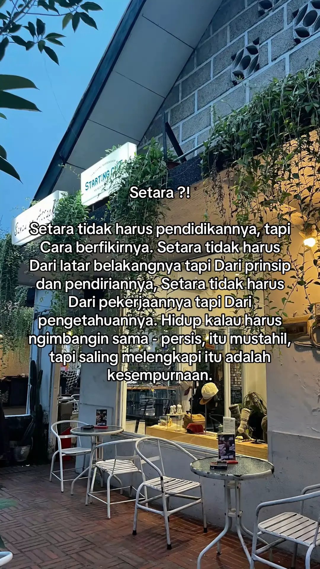 semua akan setara jika berfikirnya sm #foryoupage #xybca #trend #fyp #4u 