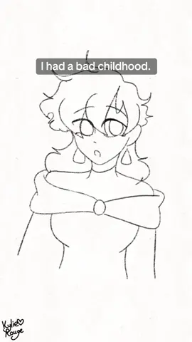 Bad childhood….bad present…bad bad bad…maybe being a mage isn’t worth it #doodle #fyp #art #drawing #animatic 