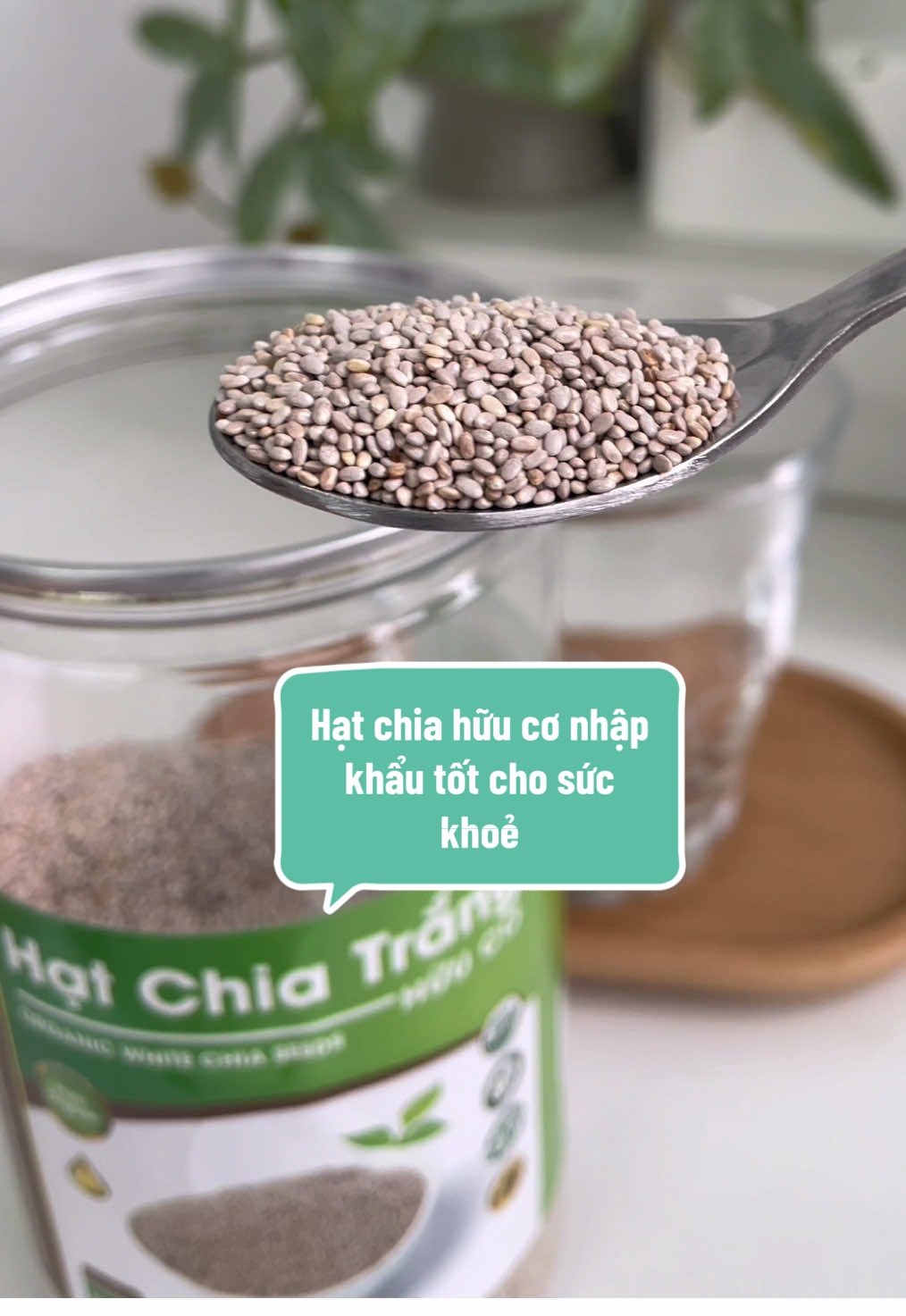 Hạt chia hữu cơ đen, trắng nhập khẩu tốt cho sức khoẻ, dễ uống  #hatchia #hatchiauc #thucpham #dinhduong #olyreview 