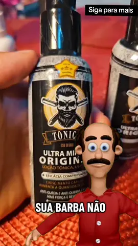 Tônico original minoxi  #tonico #tonicominoxidil #minoxidil #calvice #barbarala 