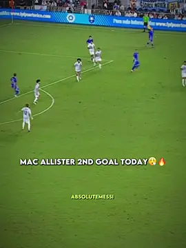 Mac Allister 2nd Goal Today VS Porto Rico😮‍💨🔥 | #messi #macallister #goaltoday #argentinavsportorico #edit 