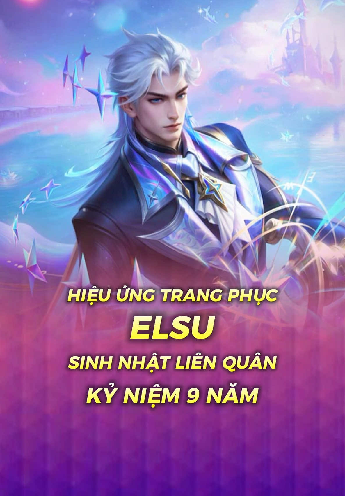 Hiệu ứng Skin Elsu Sinh Nhật Liên Quân Kỷ Niệm 9 Năm 🎂 từ KOB #lienquan #LiênQuân #lienquanmobile #liênquânmobile #lienquanmobile_garena #Archangel2909 #NewSkin #NewSkinAOV 