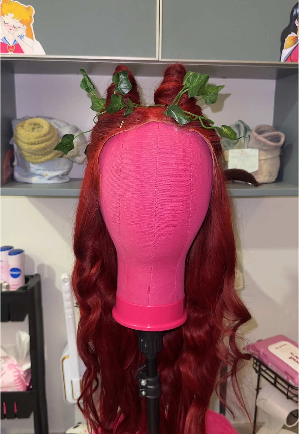 Halloween inspo #DIY #poisonivycosplay #tiktok #halloweenhair #halloweenideas 