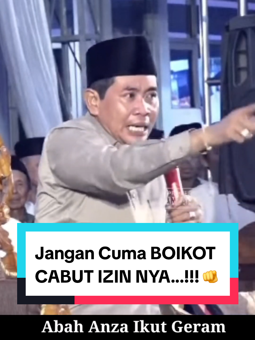Abah Anza Ikut Geram Ketika Santri & Kyai Di Lecehkan...!! #boikottrans7 #santri #kyai  #khanwarzahid #pesantren 