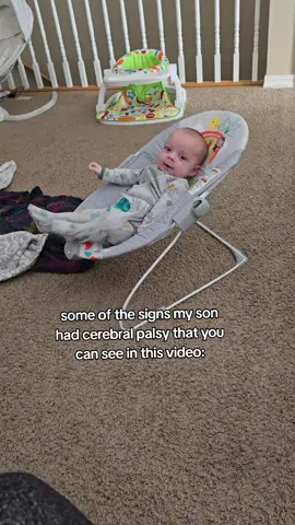 there was lots of signs, but these are what you can see in this video. #cerebralpalsy #foryoupage #tiktok #medicalmom 