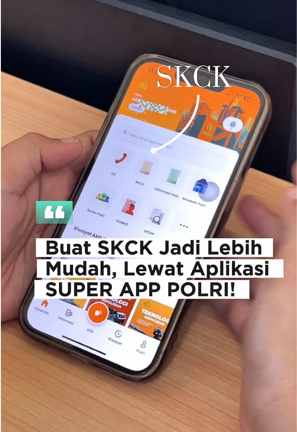 Inilah Layanan SKCK Online Sobat Polri.. Kini mengurus Surat Keterangan Catatan Kepolisian (SKCK) semakin modern. SKCK hadir dalam layanan digital yang menjamin proses yang Cepat, Mudah, Efektif, dan Akuntabel. Cukup ikuti langkah mudahnya:  * Unduh Aplikasi PRESISI (Super App Polri) di App Store/Play Store.  * Isi identitas dan unggah dokumen.  * Pilih keperluan dan tanggal pengambilan.  * Lakukan pembayaran secara online. SKCK Digital Anda siap! Dapatkan kemudahan pelayanan Polresta Magelang ini dalam genggaman Anda. Bikin SKCK sekarang lebih mudah, cukup gunakan Super App Polri! #PROAKTIF #polestamagelanghadir  #PolsekMuntilan #muntilan #poldajateng  