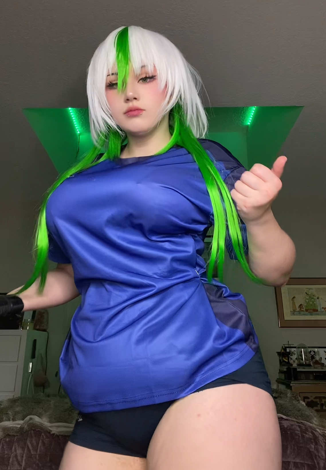 disregard the lack of number he simply transcends Jersey numbers  #fyp #otoyaeita #otoyaeitacosplay #bluelock #femlock 