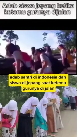 persamaan santri di Indonesia dan siswa sekolah di Jepang #santri #kiyai #siswa #jepang #pendidikankarakter 