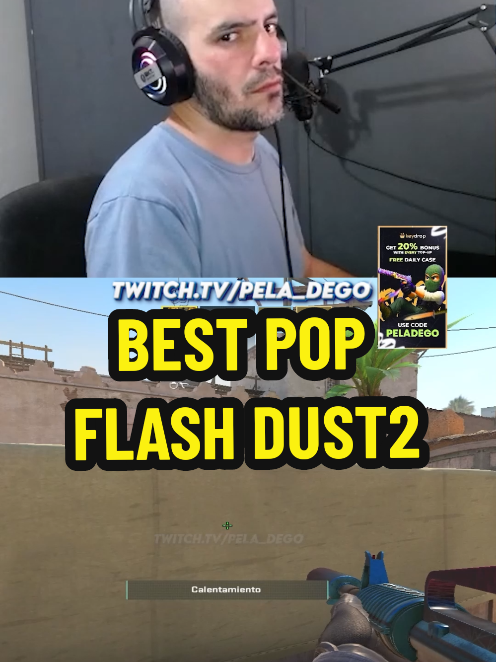 las mejores pop flash para dust2 #cs2 #csgo #dust2 #flashbang #tips 