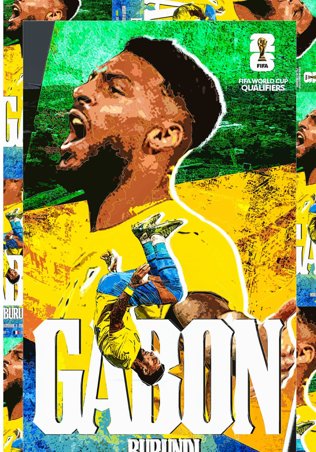 This feeling is so good ! 🇬🇦 #tiktokfootball #pourtoi #worldcup #epicmoment #worldcup  @Poko17 @Fédération Gabonaise Football 